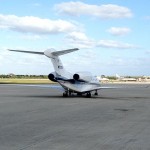 Citation X with winglets (!) in PBI